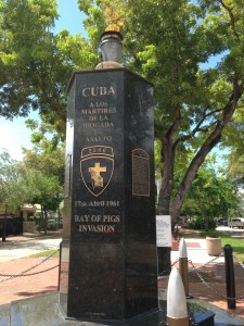 Monumento a los caídos en Bahia Cochinos
