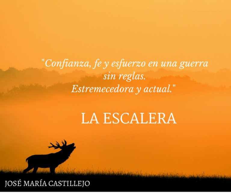 La Escalera: un libro sobre confianza, superación y fe en medio de una guerra difícil.